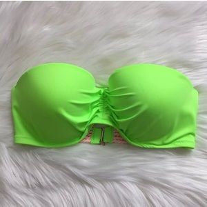 VICTORIA’S SECRET 32D Green Bikini Top Swim